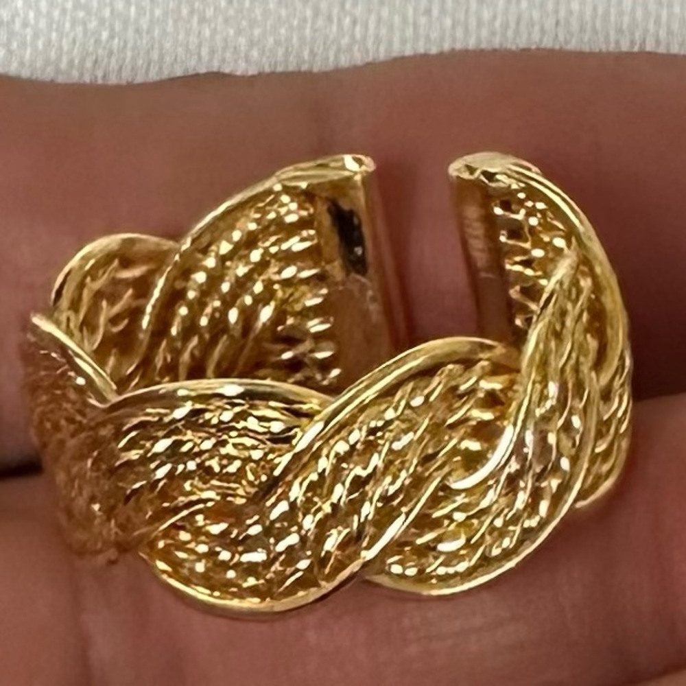 Gold Filled Unique Ring - image 3